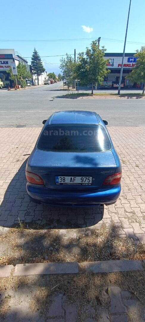 Sahibinden Hyundai Accent 1.5 GLS 1999 Model Kayseri 340.000 km Mavi 7
