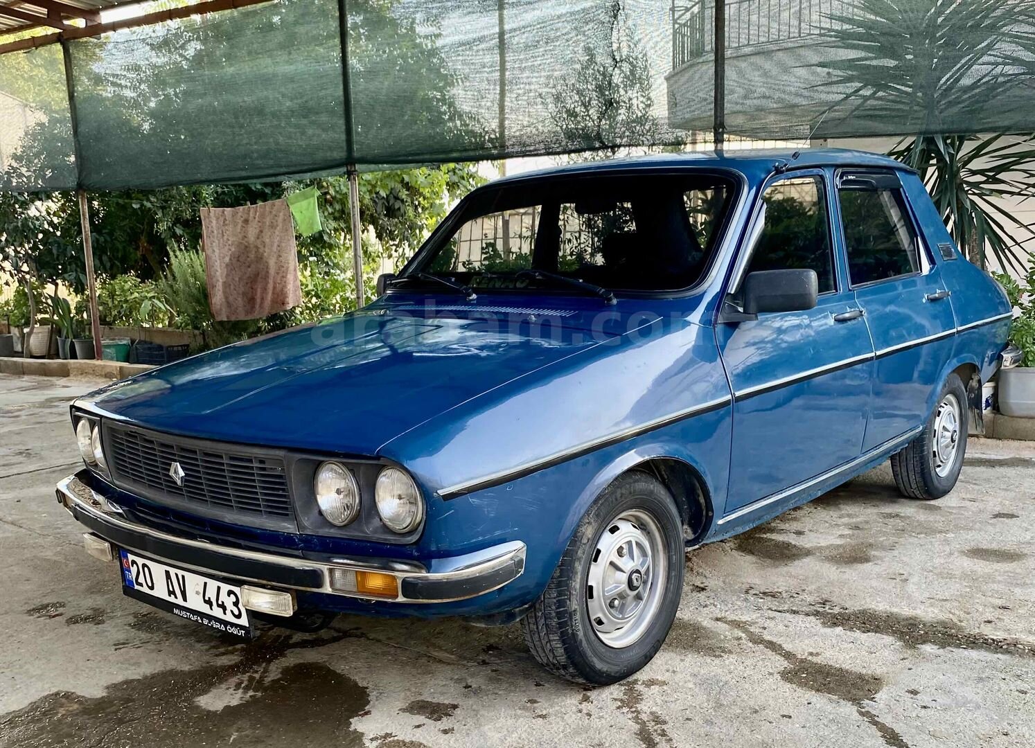 Sahibinden Renault R 12 TX 1987 Model Antalya 41.000 km Mavi 3