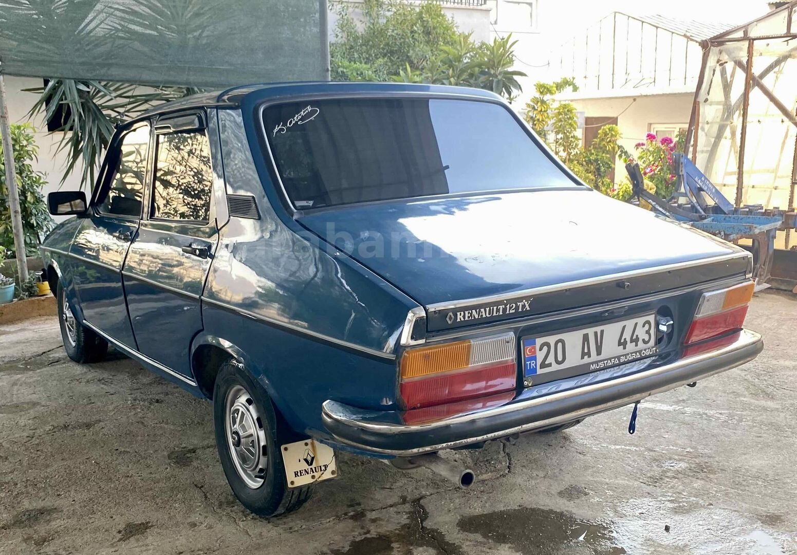 Sahibinden Renault R 12 TX 1987 Model Antalya 41.000 km Mavi 5