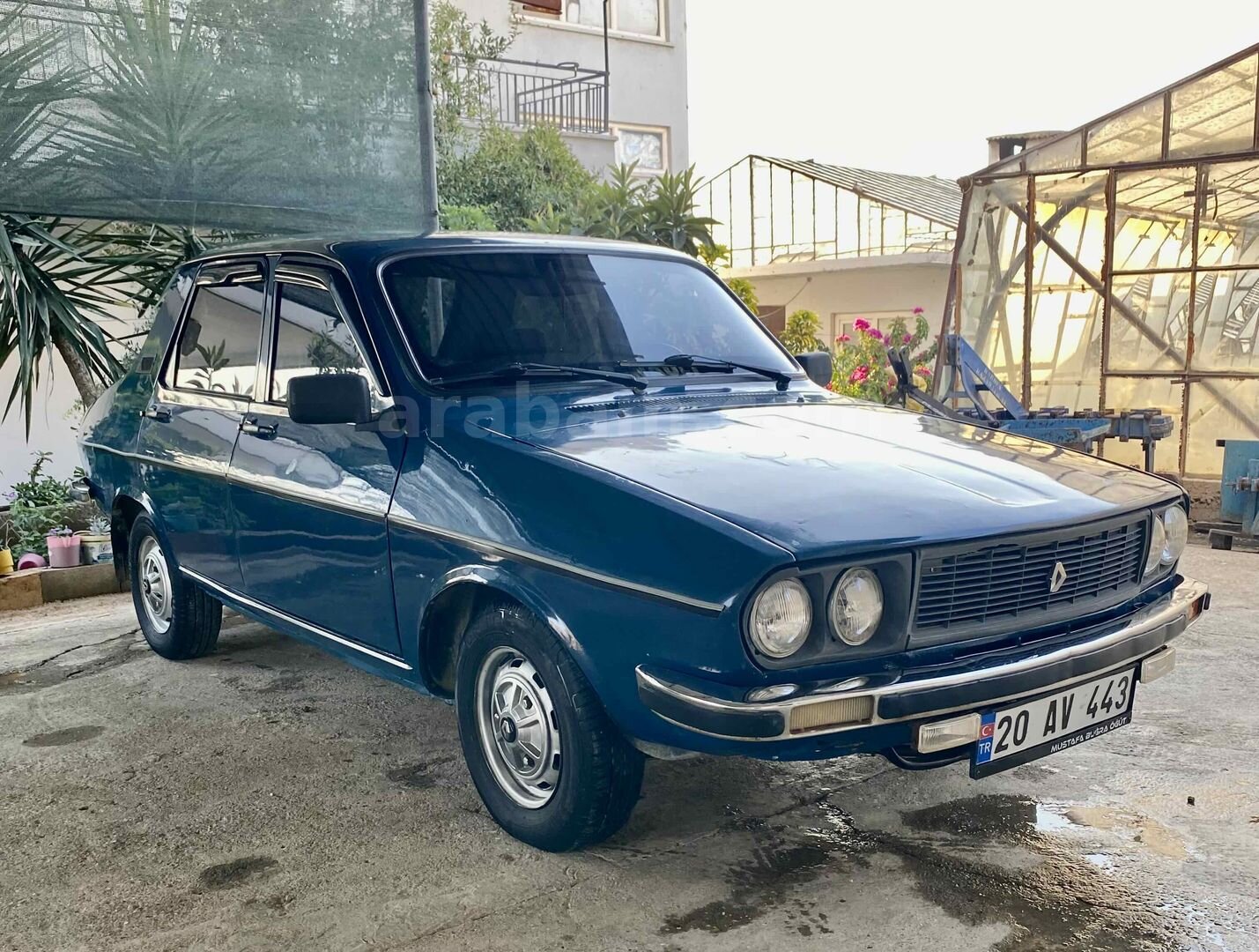 Sahibinden Renault R 12 TX 1987 Model Antalya 41.000 km Mavi 4