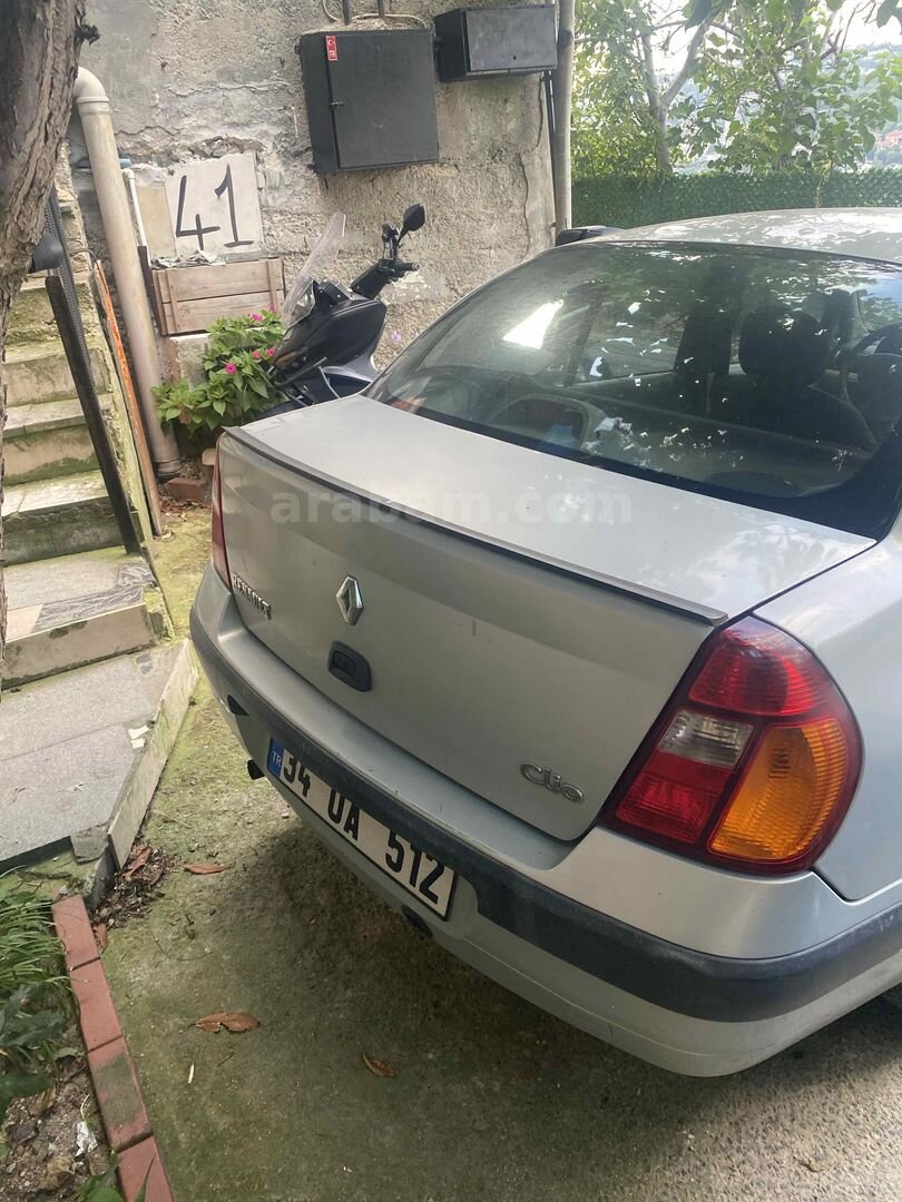 Sahibinden Renault Clio 1.4 RNA 2004 Model İstanbul 285.000 km Gri (Gümüş) 4