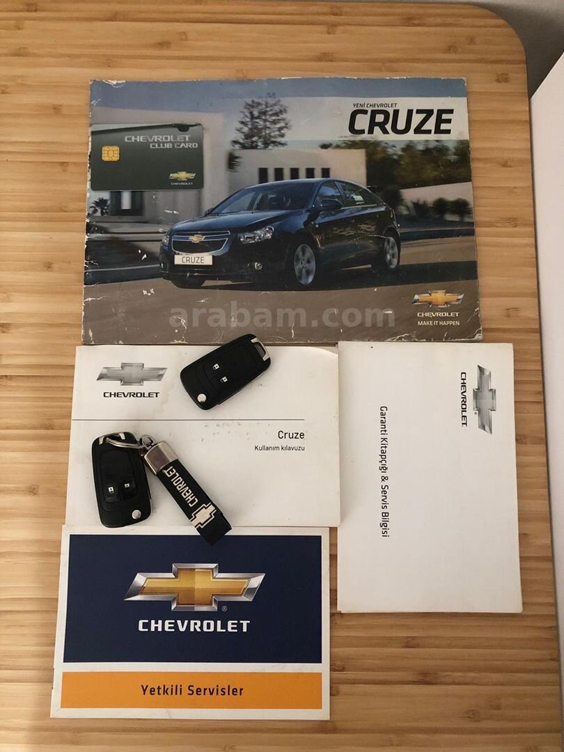 Sahibinden Chevrolet Cruze 1.6 LT Plus 2012 Model İstanbul 101.580 km Siyah 4