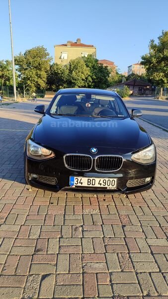 Sahibinden BMW 1 Serisi 116i Standart 2012 Model İstanbul 130.000 km Siyah