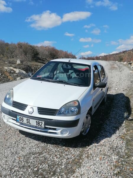 Sahibinden Renault Clio 1.4 Authentique 2004 Model Ankara 192.000 km Beyaz