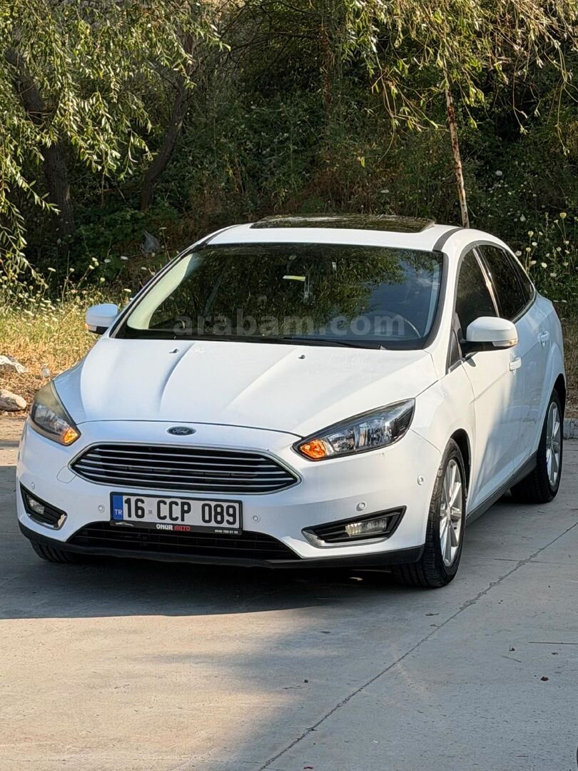 Sahibinden Ford Focus 1.6 TDCi Titanium X 2015 Model Bursa 190.000 km Beyaz 7