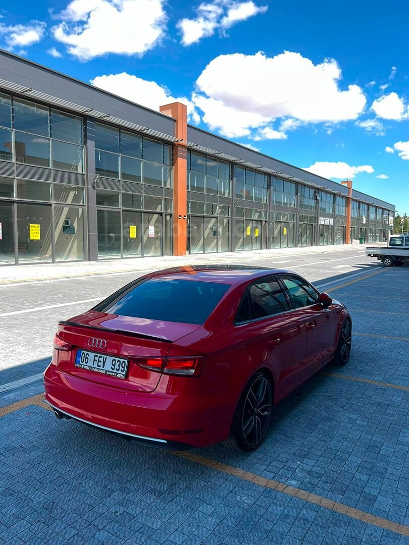 Sahibinden Audi A3 Sedan 1.6 TDI Sport Line 2017 Model Ankara 200.000 km Kırmızı 6