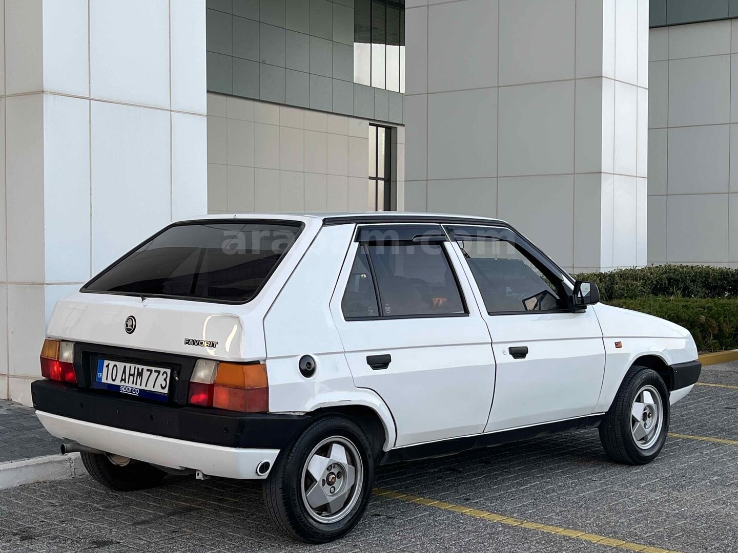 Sahibinden Skoda Favorit 1.3 GLX 1993 Model Balıkesir 150.000 km Beyaz 6