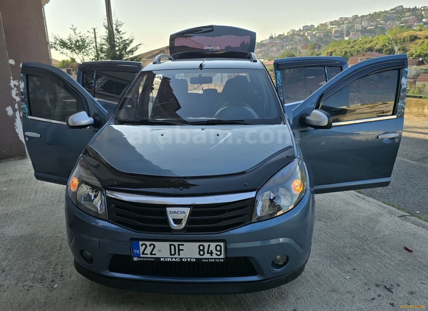 Galeriden Dacia Sandero 1.4 Laureate 2009 Model Kocaeli 198.000 km Mavi 4