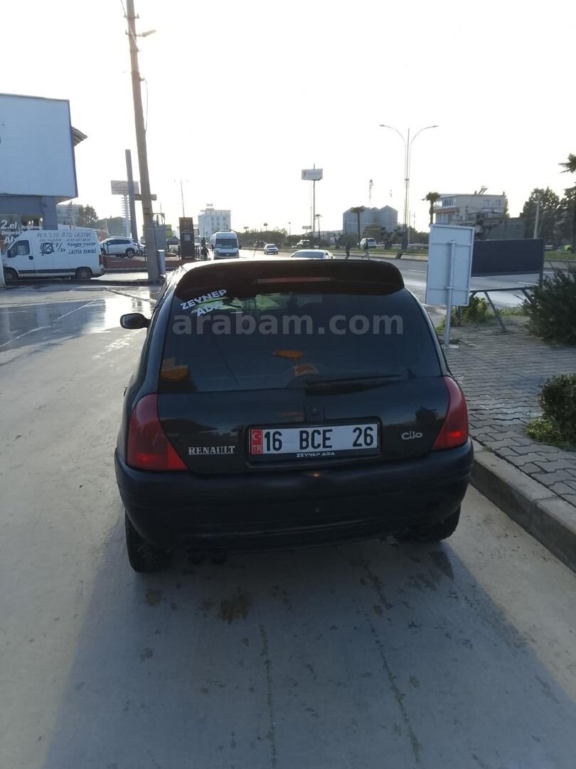 Sahibinden Renault Clio 1.6 RXT 2000 Model Bursa 310.000 km Siyah 6