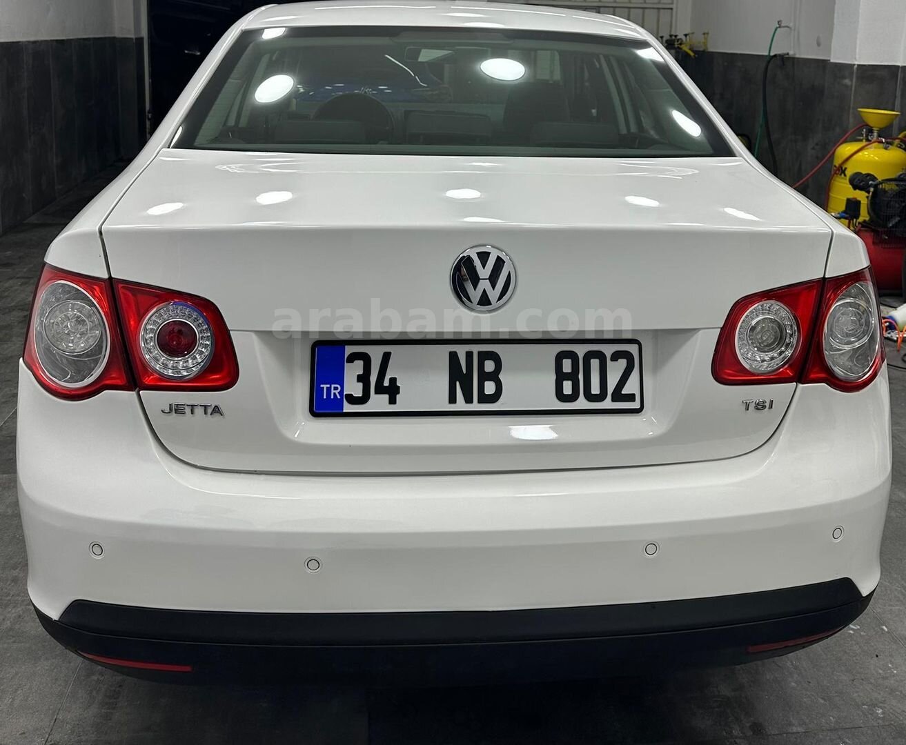 Sahibinden Volkswagen Jetta 1.4 TSi Tour 2009 Model İstanbul 180.000 km Beyaz 7