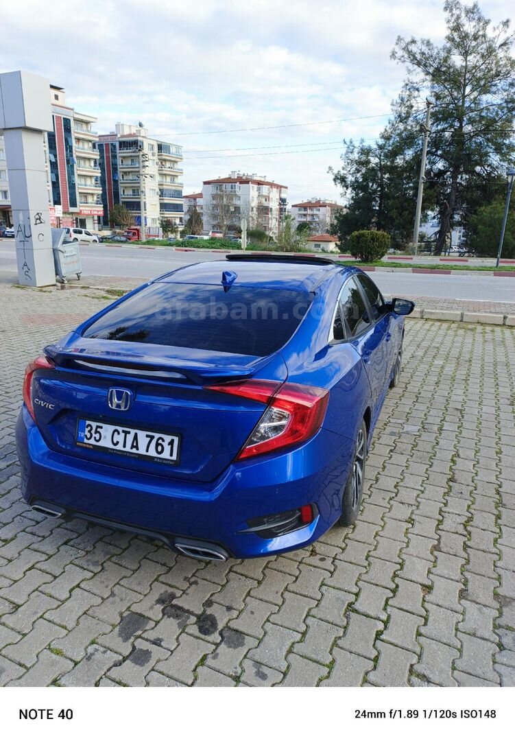 Sahibinden Honda Civic 1.6i VTEC Eco Elegance 2016 Model İzmir 130.000 km Mavi 7