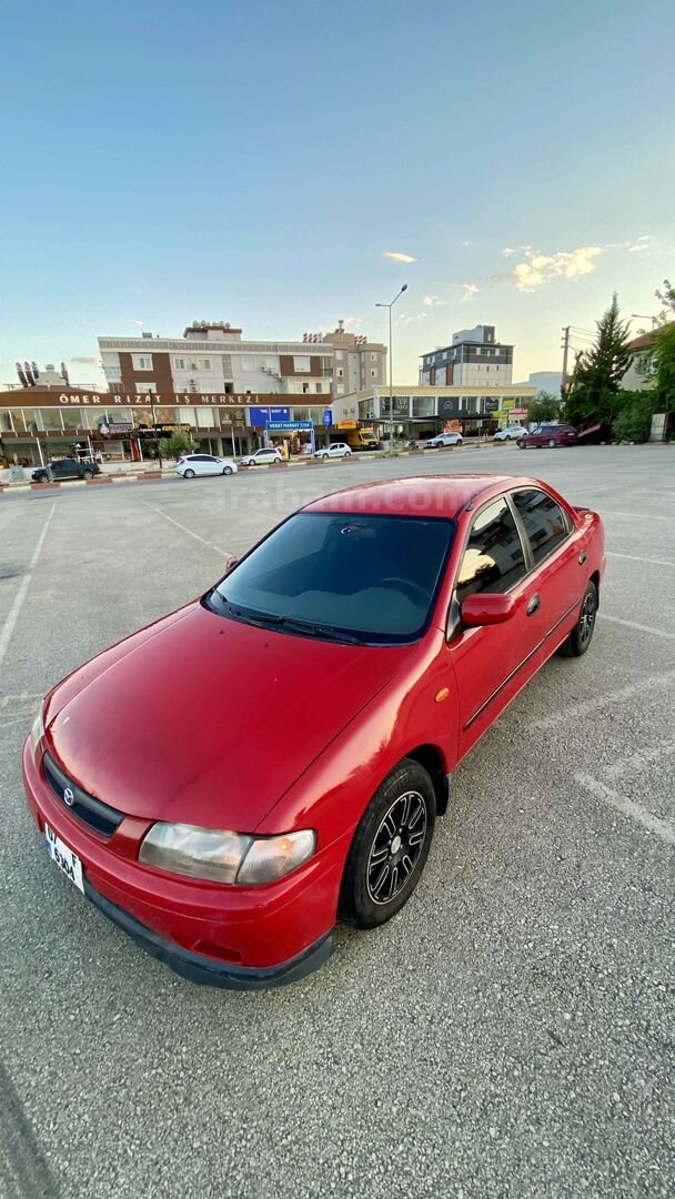 Sahibinden Mazda 323 1.8 Familia 1997 Model Antalya 400.000 km Kırmızı 2