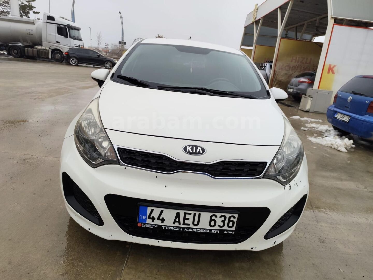 Sahibinden Kia Rio 1.4 CRDi Natty 2014 Model Batman 407.000 km Beyaz 6