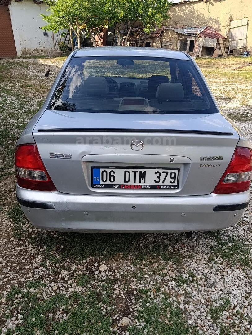 Sahibinden Mazda 323 1.5 Familia 1999 Model Ankara 320.000 km Gri (Gümüş) 2