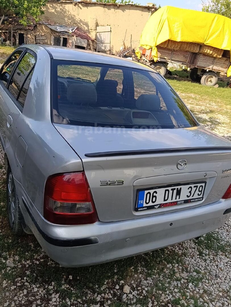 Sahibinden Mazda 323 1.5 Familia 1999 Model Ankara 320.000 km Gri (Gümüş) 6
