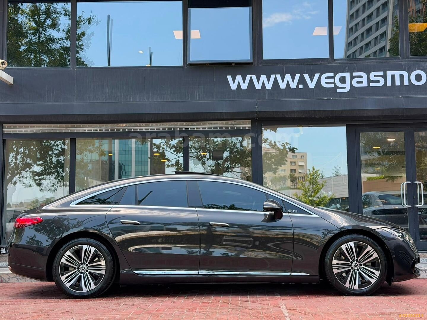 Galeriden Mercedes - Benz EQS 450+ 2023 Model İstanbul 48.450 km Gri 6