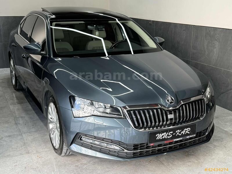 Galeriden Skoda SuperB 1.5 TSI Prestige 2021 Model Hatay 108.000 km Füme