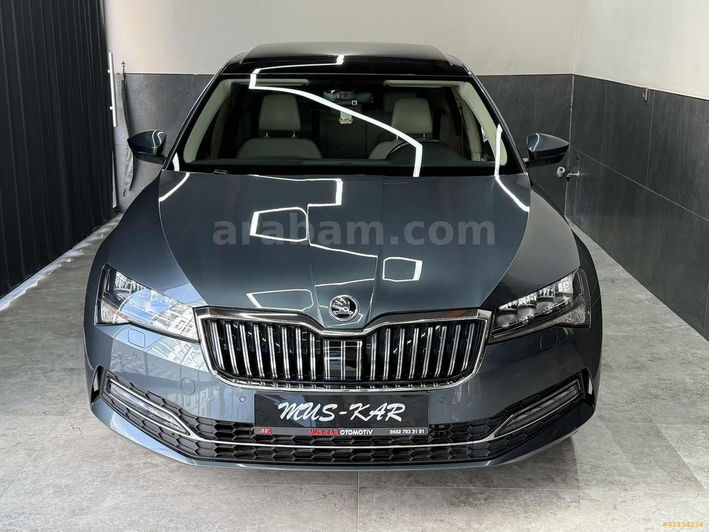 Galeriden Skoda SuperB 1.5 TSI Prestige 2021 Model Hatay 108.000 km Füme 2
