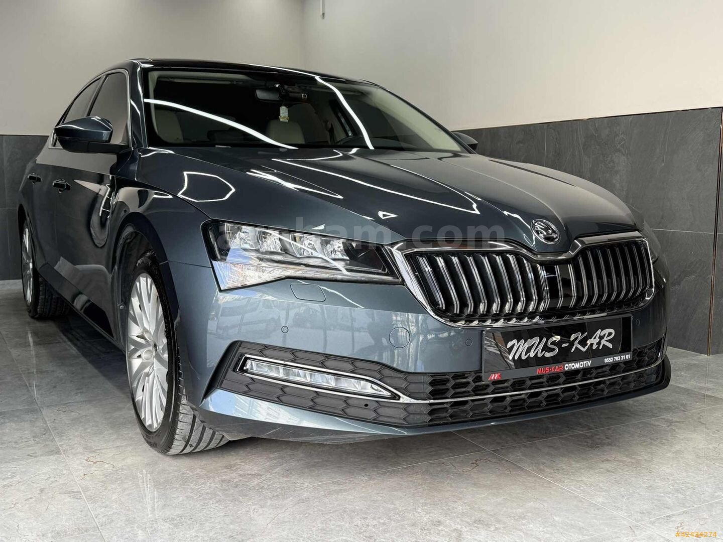 Galeriden Skoda SuperB 1.5 TSI Prestige 2021 Model Hatay 108.000 km Füme 7