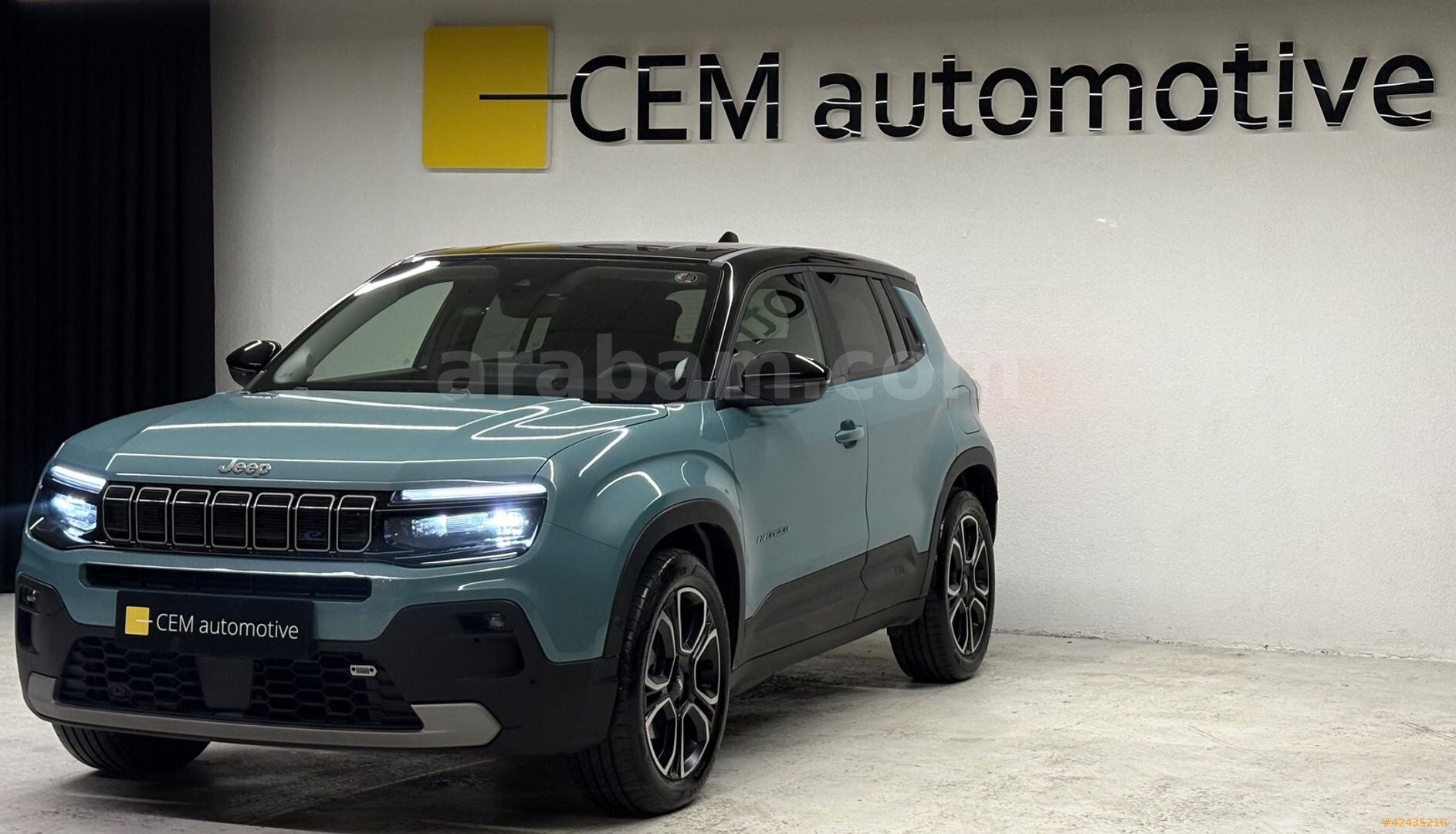Galeriden Jeep Avenger Electric Summit 2024 Model Ankara 49.000 km Yeşil 3