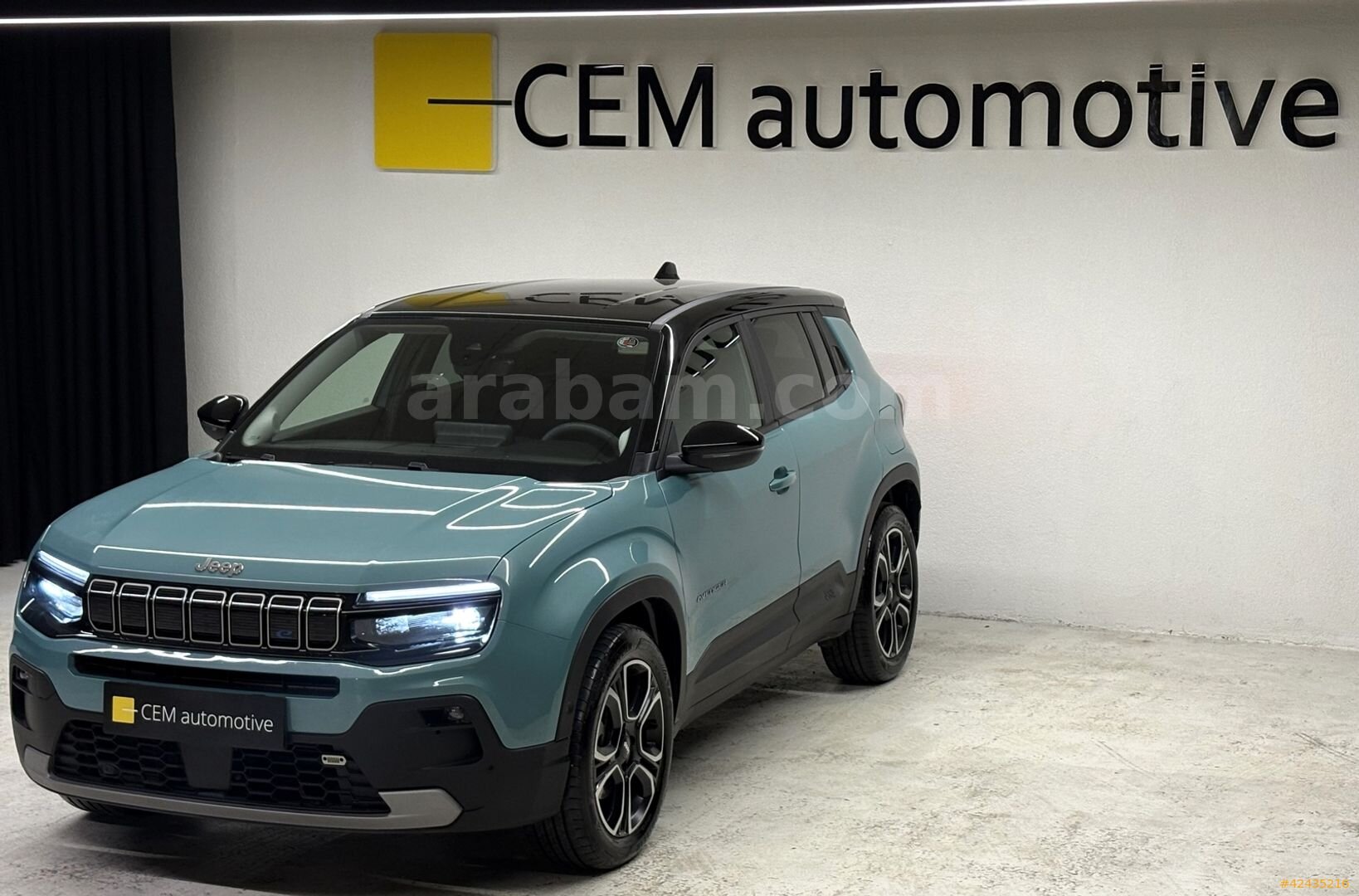 Galeriden Jeep Avenger Electric Summit 2024 Model Ankara 49.000 km Yeşil 7