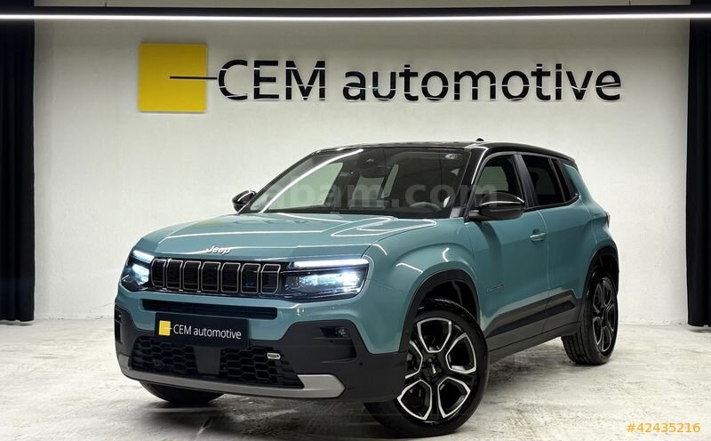 Galeriden Jeep Avenger Electric Summit 2024 Model Ankara 49.000 km Yeşil