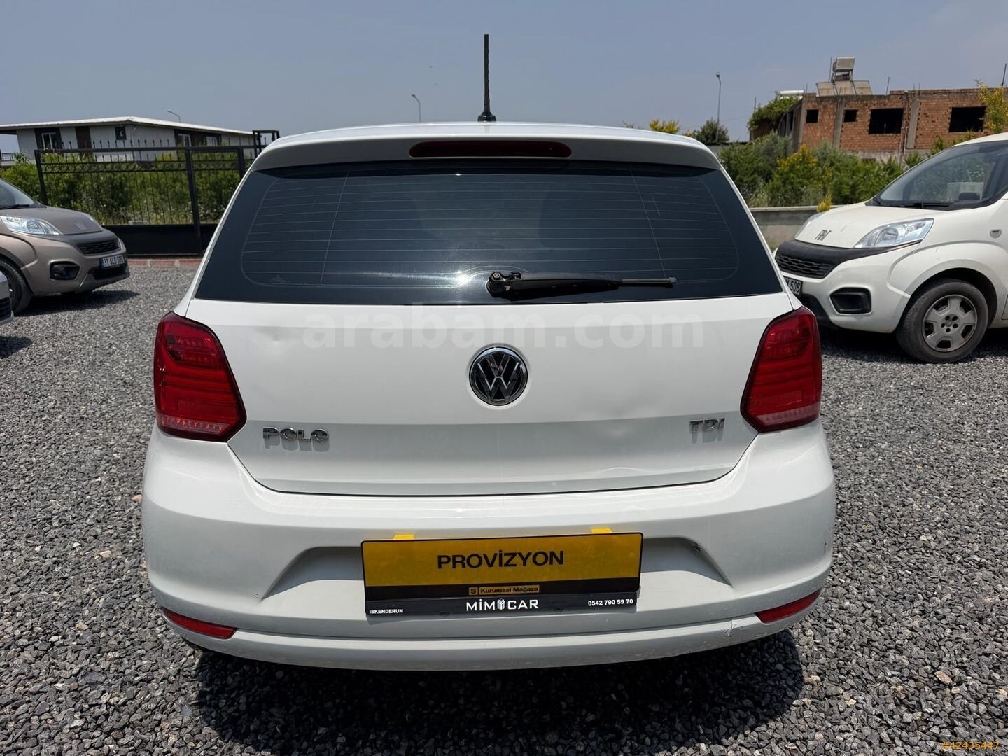 Galeriden Volkswagen Polo 1.4 TDi Trendline 2016 Model Hatay 196.000 km Beyaz 7