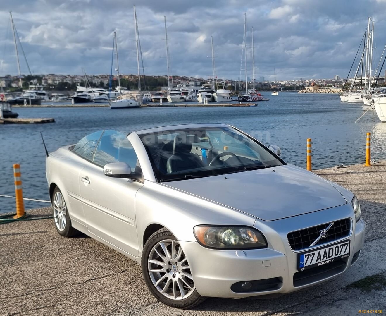 Galeriden Volvo C70 2.5 2008 Model İstanbul 176.000 km Gri 7