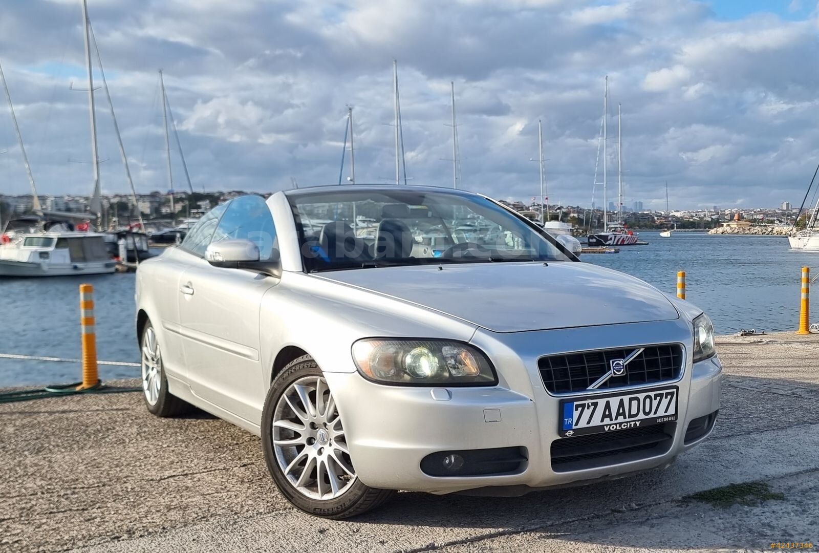Galeriden Volvo C70 2.5 2008 Model İstanbul 176.000 km Gri 6