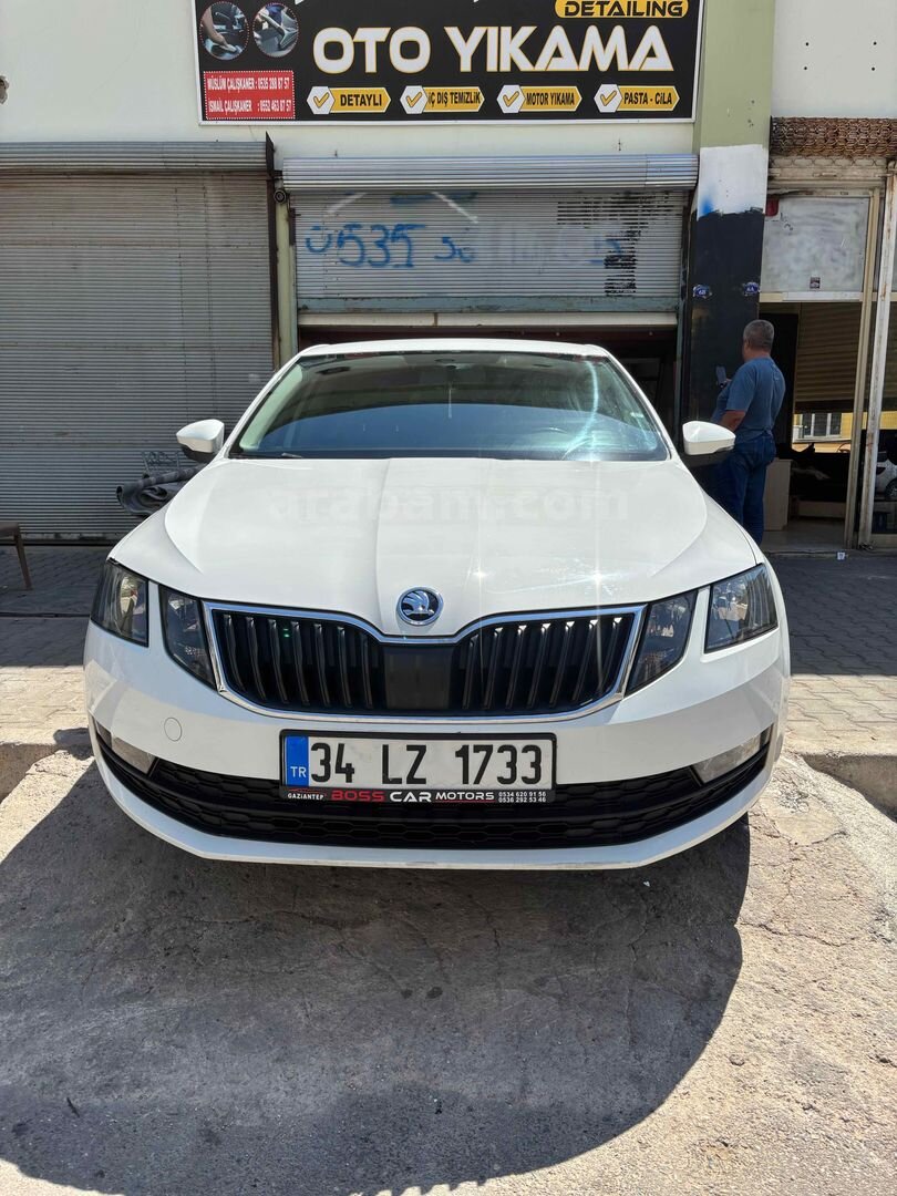 Sahibinden Skoda Octavia 1.6 TDI Optimal 2017 Model Gaziantep 207.500 km Beyaz 1