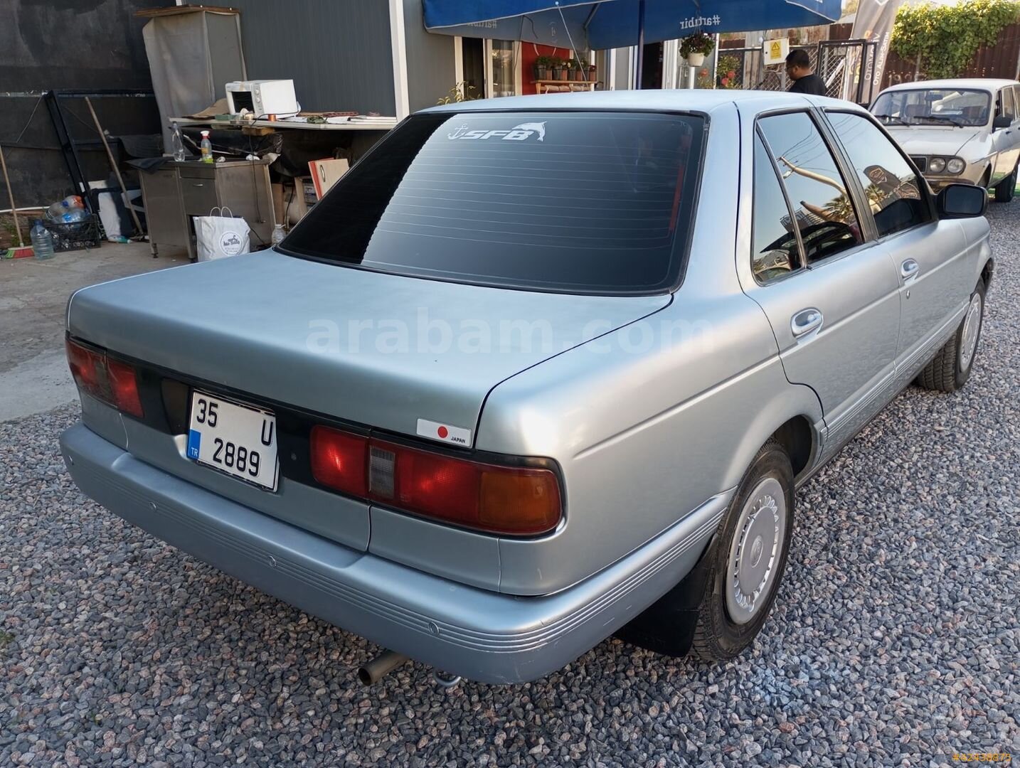 Galeriden Nissan Sunny 1.6 EX 1990 Model İzmir 299.000 km Gri 4