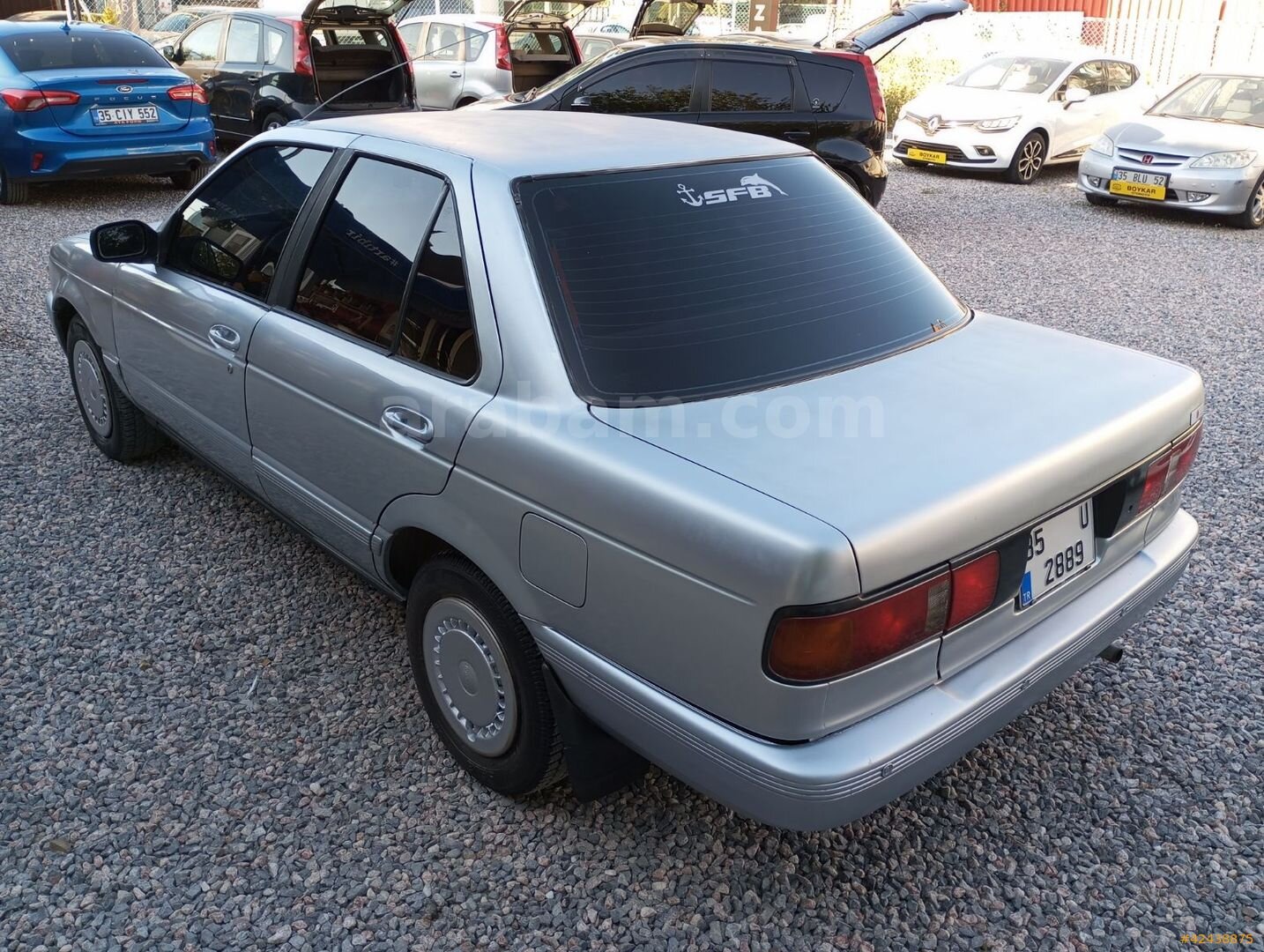 Galeriden Nissan Sunny 1.6 EX 1990 Model İzmir 299.000 km Gri 6