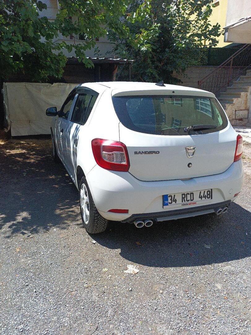 Sahibinden Dacia Sandero 1.2 Ambiance 2013 Model Tekirdağ 263.000 km Beyaz 3