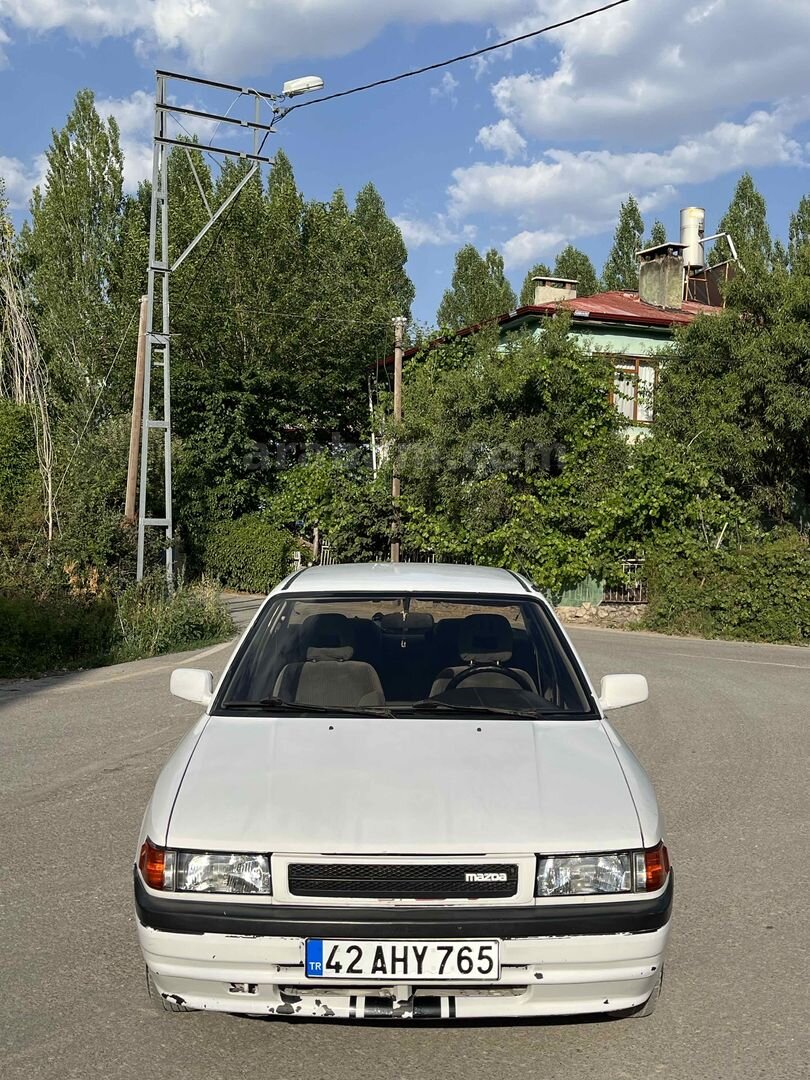 Sahibinden Mazda 323 1.6 GLX 1991 Model Konya 429.290 km Beyaz 1