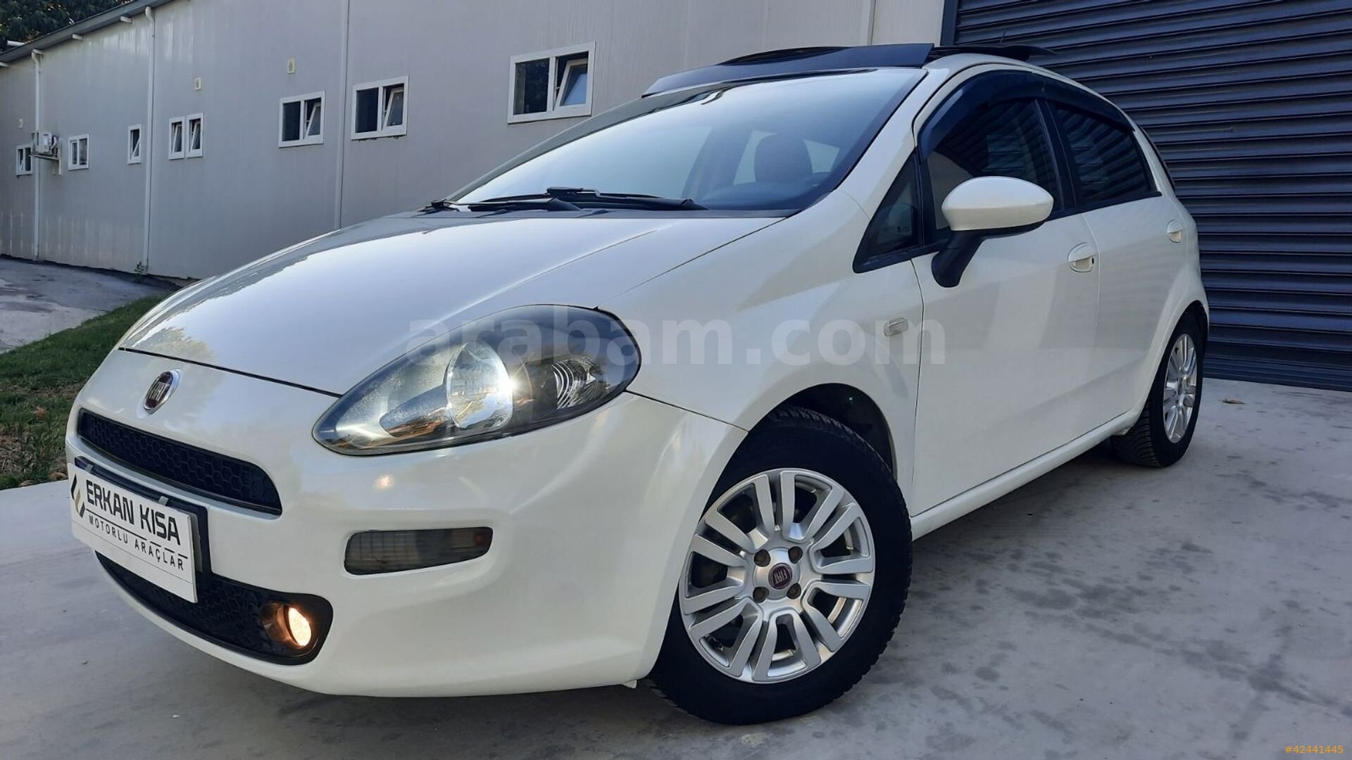 Galeriden Fiat Punto 1.3 Multijet Easy 2012 Model Bursa 152.500 km Beyaz 1