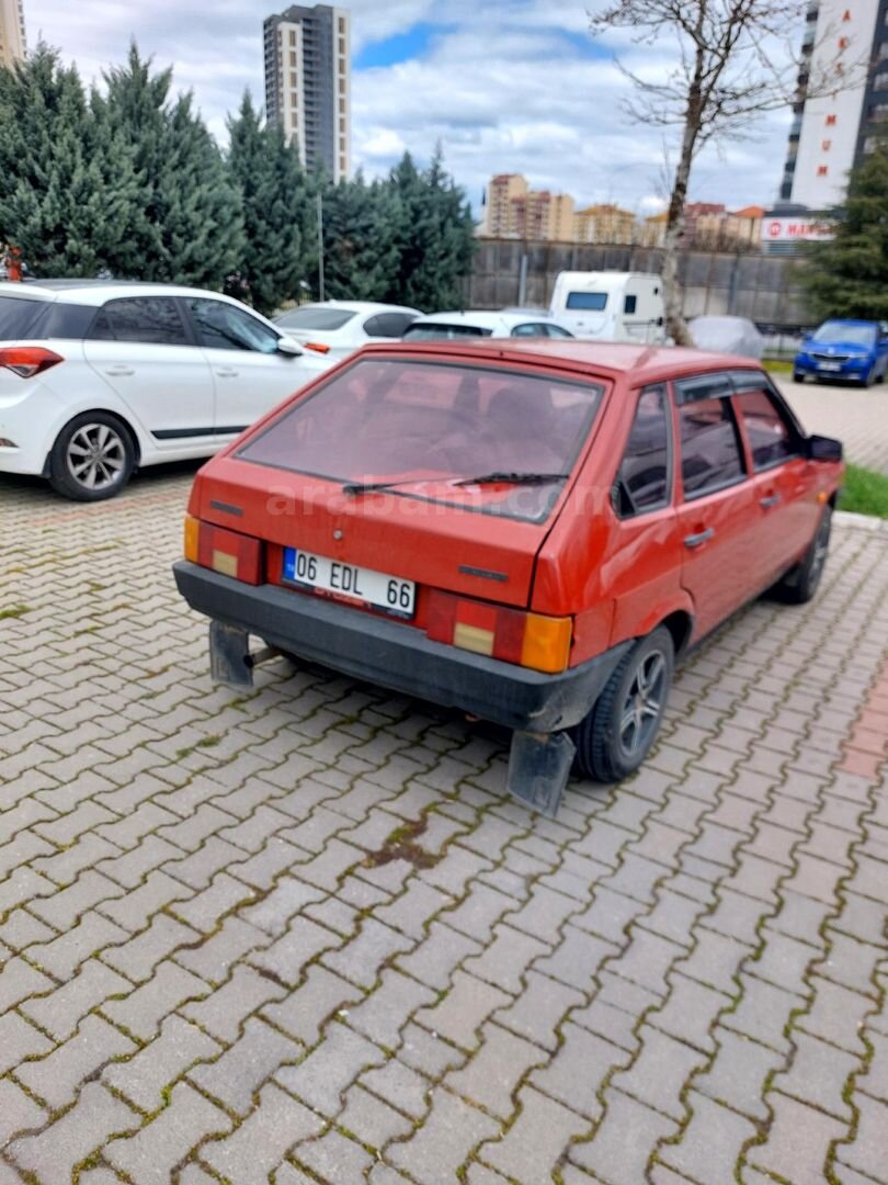 Sahibinden Lada Samara 1.5 1991 Model Ankara 35.000 km Kırmızı 3
