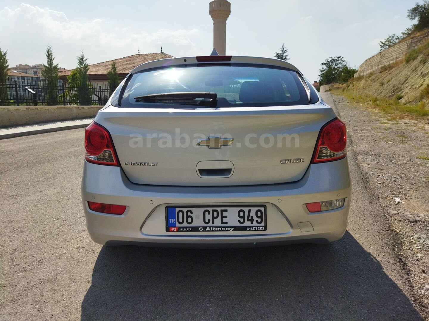 Sahibinden Chevrolet Cruze 1.6 LT Plus 2012 Model Ankara 174.000 km Gri (Gümüş) 3