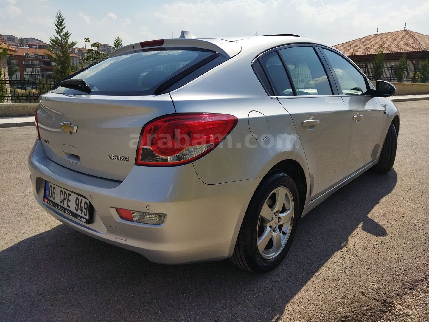 Sahibinden Chevrolet Cruze 1.6 LT Plus 2012 Model Ankara 174.000 km Gri (Gümüş) 4