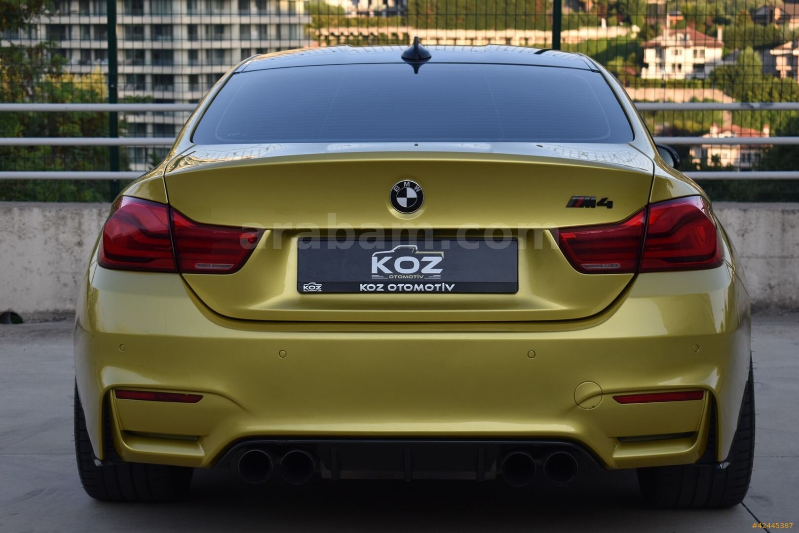 Galeriden BMW M Serisi M4 2014 Model İstanbul 131.000 km Sarı 6