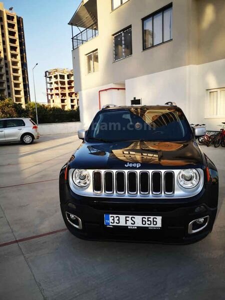 Sahibinden Jeep Renegade 1.6 MultiJet Limited 2018 Model Mersin 47.000 km Siyah