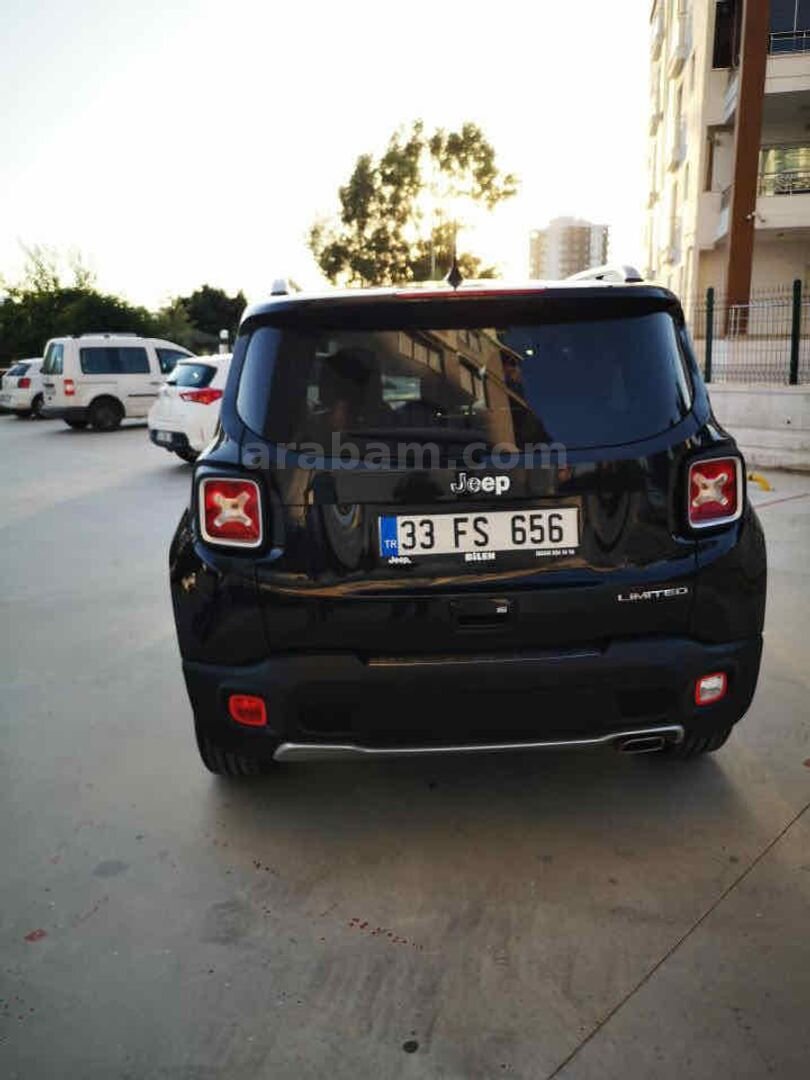 Sahibinden Jeep Renegade 1.6 MultiJet Limited 2018 Model Mersin 47.000 km Siyah 6