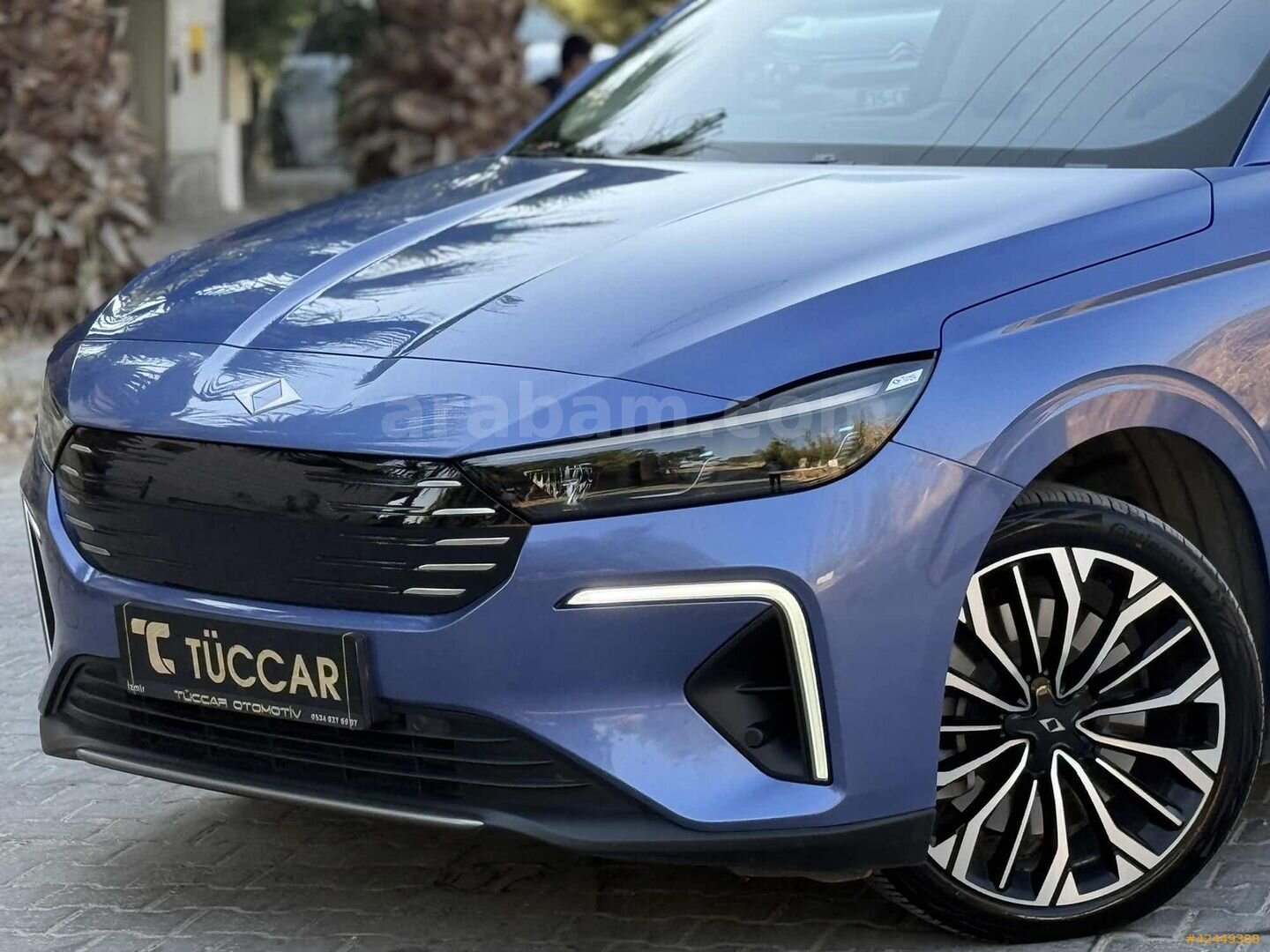 Galeriden TOGG T10F V2 Uzun Menzil 2025 Model İzmir 13.000 km Mavi 7