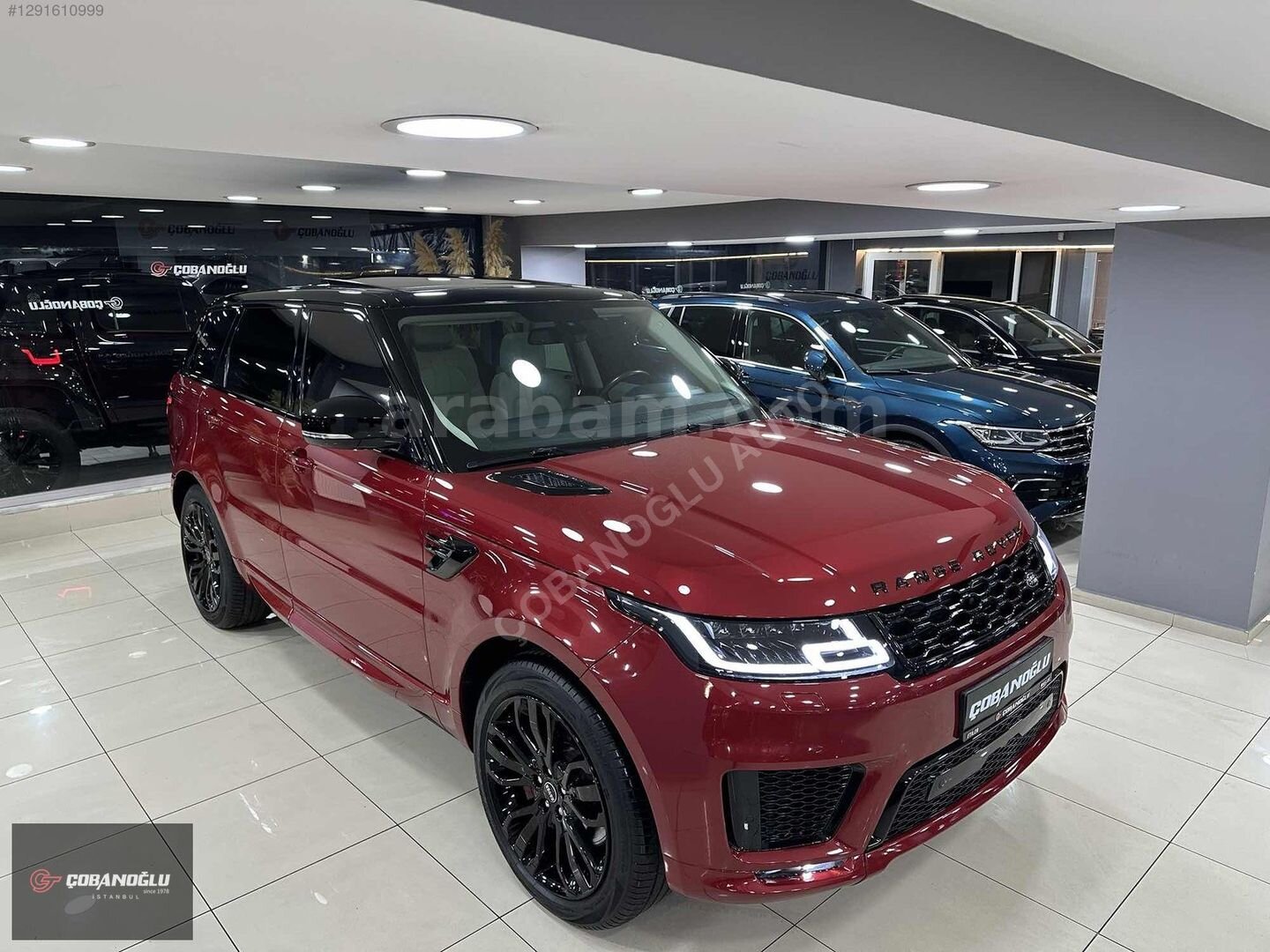 Galeriden Land Rover Range Sport 3.0 SDV6 HSE Dynamic 2016 Model İstanbul 275.000 km Bordo 7
