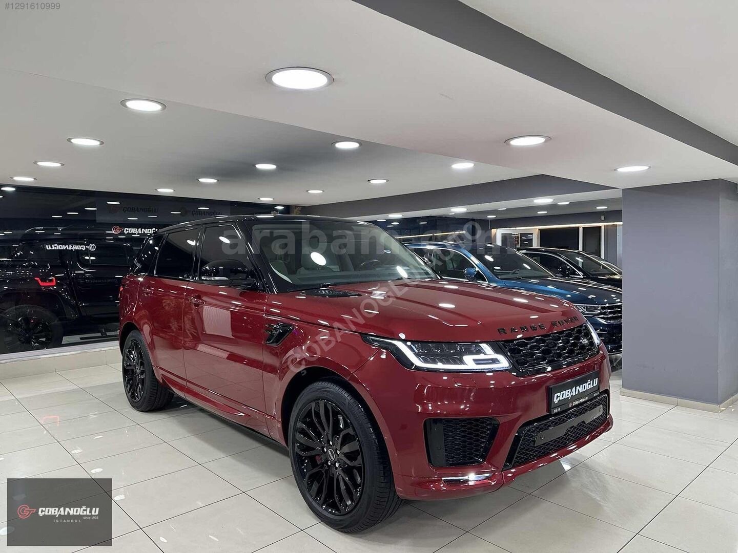 Galeriden Land Rover Range Sport 3.0 SDV6 HSE Dynamic 2016 Model İstanbul 275.000 km Bordo 1