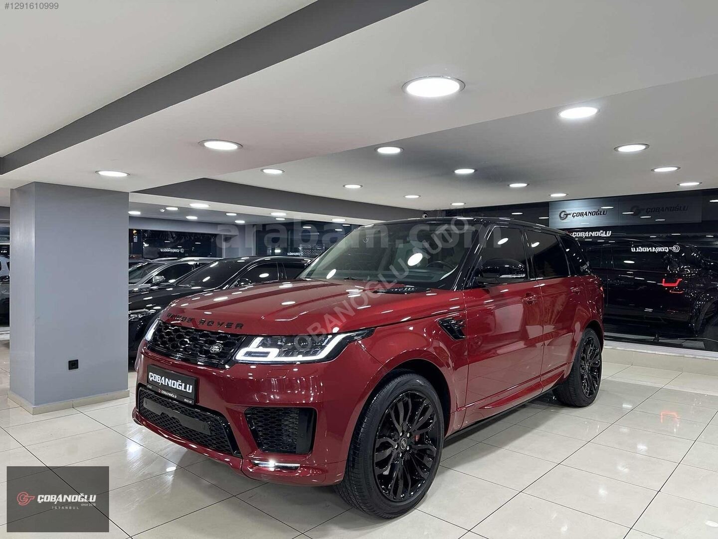 Galeriden Land Rover Range Sport 3.0 SDV6 HSE Dynamic 2016 Model İstanbul 275.000 km Bordo 5