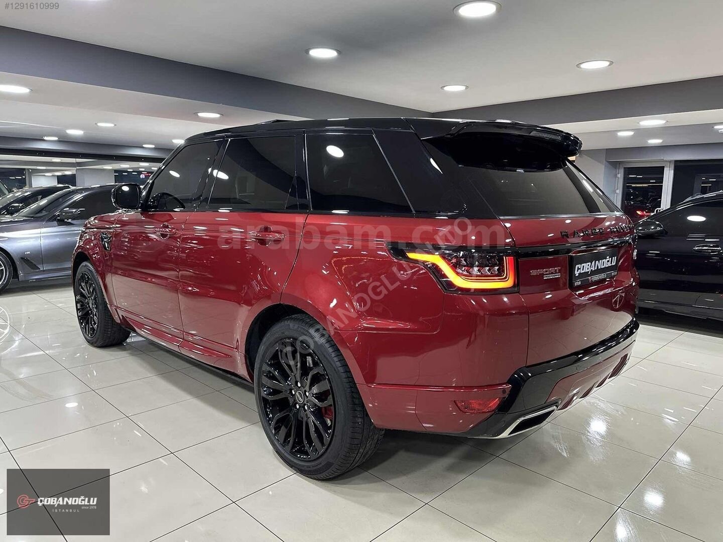 Galeriden Land Rover Range Sport 3.0 SDV6 HSE Dynamic 2016 Model İstanbul 275.000 km Bordo 4