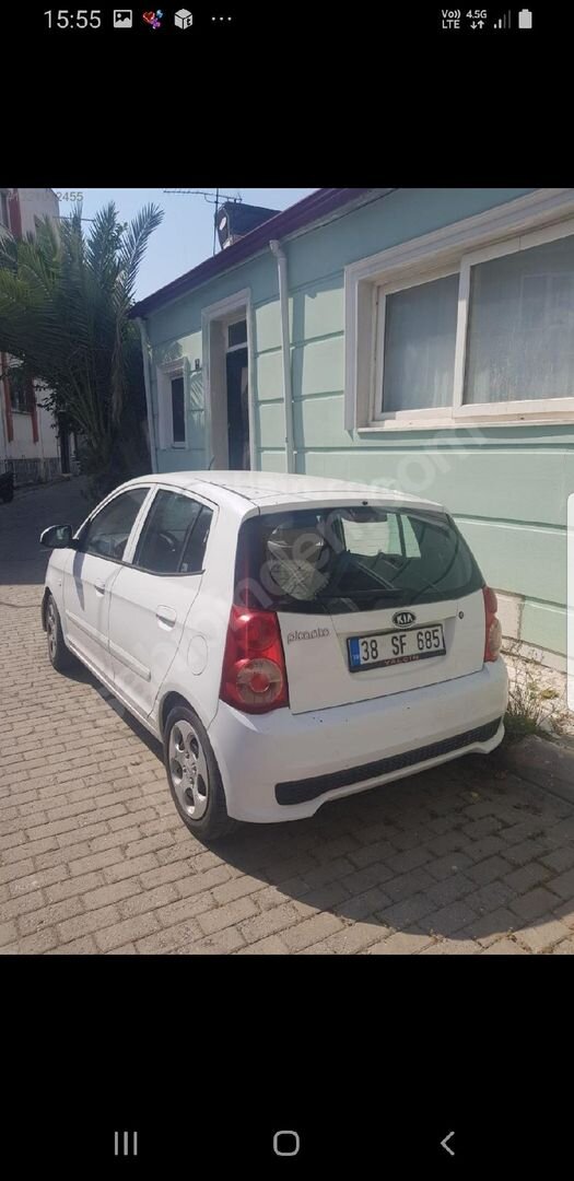 Sahibinden Kia Picanto 1.1 Hiper 2011 Model Kayseri 122.000 km Beyaz 1