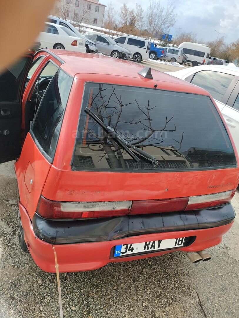 Sahibinden Suzuki Swift 1.0 GL 1992 Model Van 80.000 km Kırmızı 4