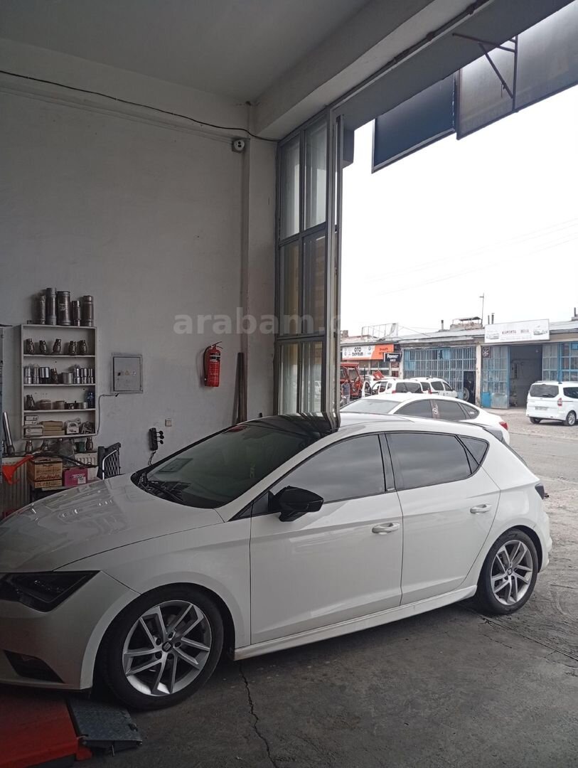 Sahibinden Seat Leon 1.6 TDI Style 2016 Model Kars 200.000 km Beyaz 2