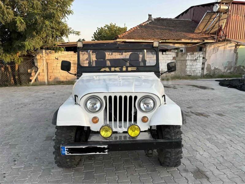 Galeriden Jeep CJ CJ-3 1957 Model Aydın 296.000 km Beyaz